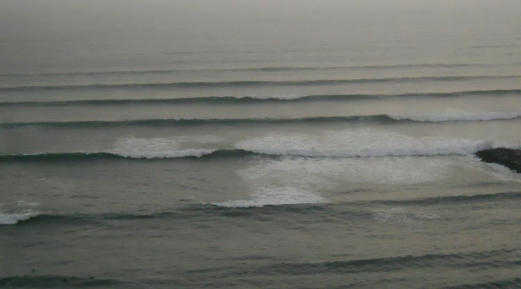 Swell bombando a Costa Verde