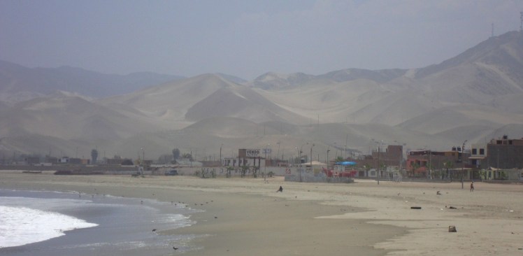 Paisagem Lunar em Cerro Azul