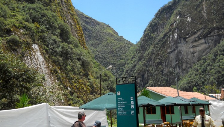 Estação de trens de  Aguas Calientes