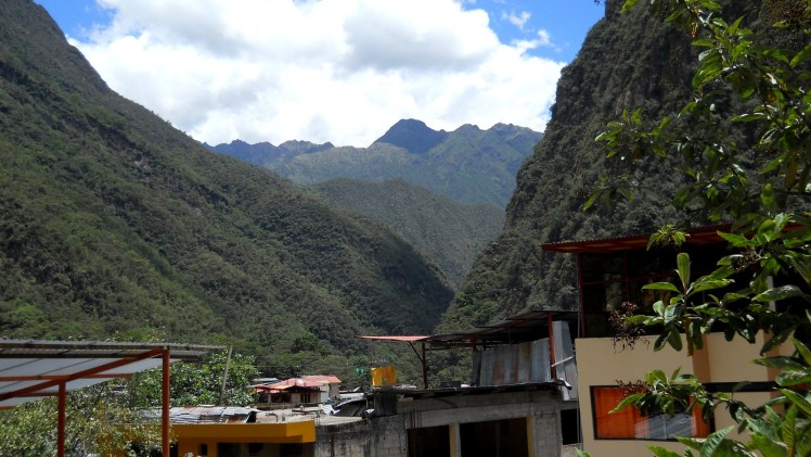Vista da minha janela do hostel Pirwa