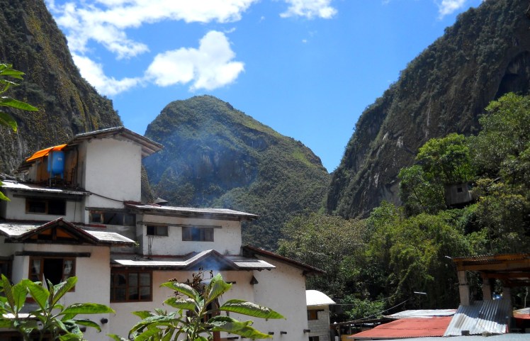 Vista da minha janela do hostel Pirwa