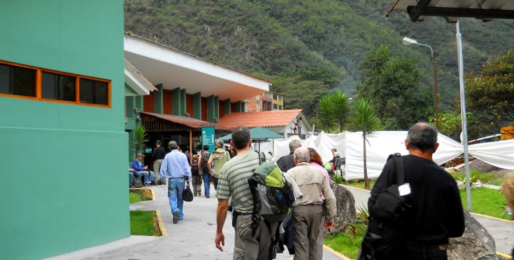 Estação de trens de  Aguas Calientes
