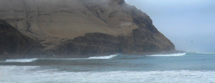 Altas olas em La Herradura