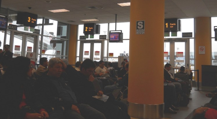 Embarque para Cuzco - Aeroporto de Lima