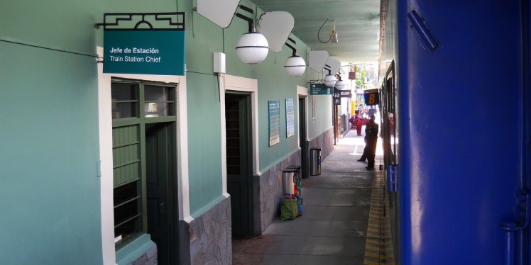 Estação de trens de Ollantaytambo