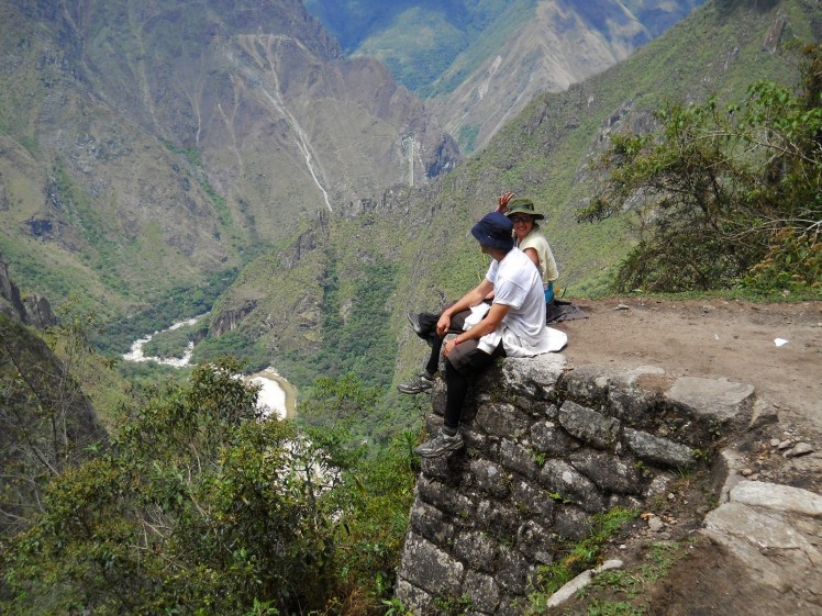 Rio Urubamba visto desde Waynapicchu