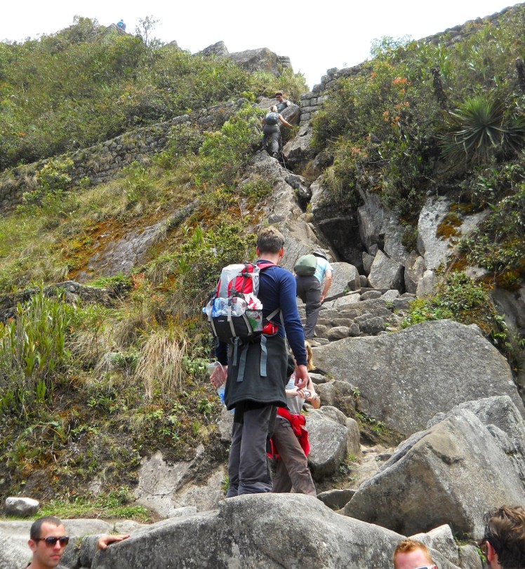 Subida sem fim para Waynapicchu