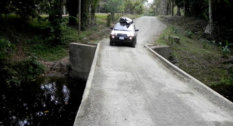 Caminho para Pavones