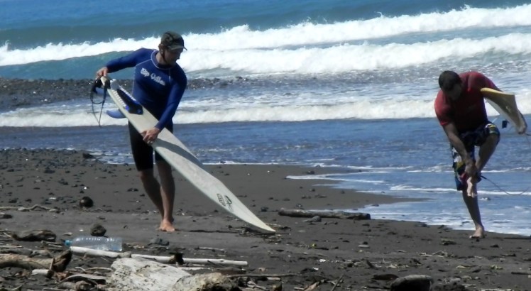Tiburón e Bisotto em Pavones