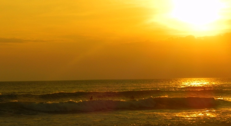 Por-do-sol em Playa Carmen