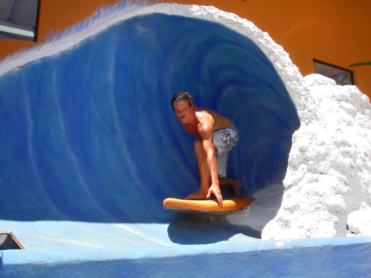 Tubaço em Playa Grande