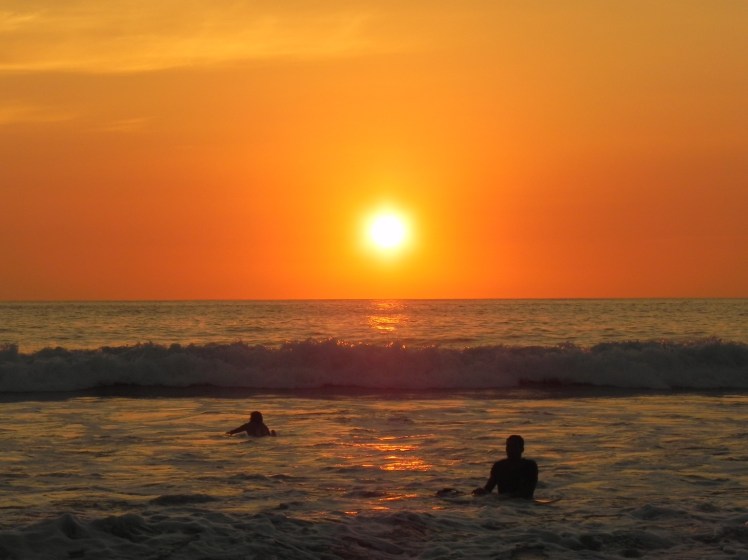 Por-do-sol em Avellanas