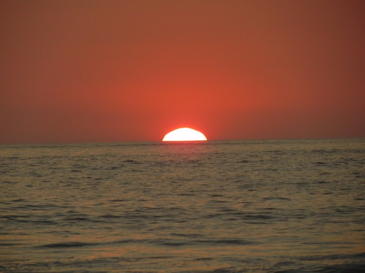 Por-do-sol em Avellanas