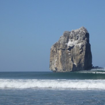 Altas ondas em Roca Bruja