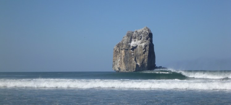 Altas ondas em Roca Bruja