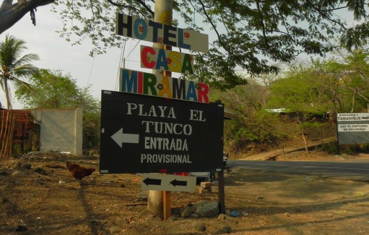 Acesso a El Tunco