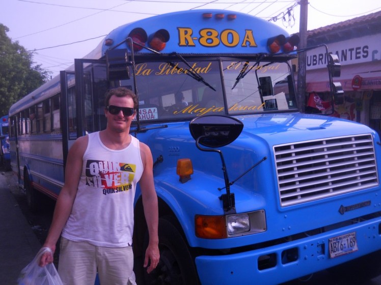 Busão em La Libertad