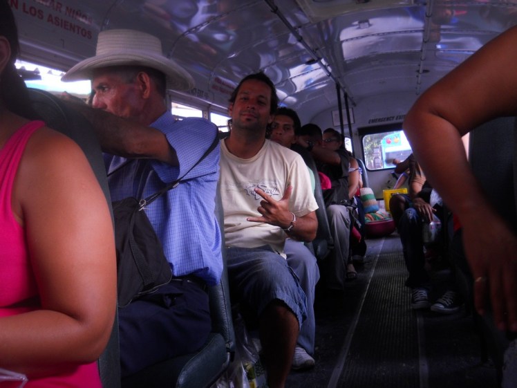 Busão em La Libertad