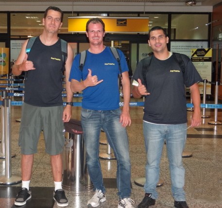 Embarque em POA - Uniformizados - Grupo Freesurfers