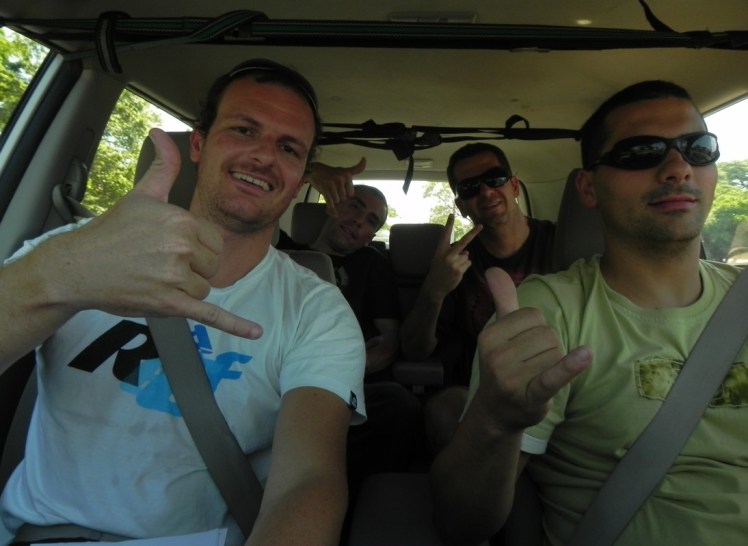 Nossa charanga na Nica