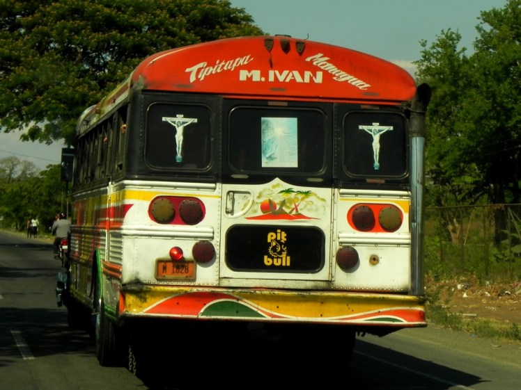 Busão clássico da América Central