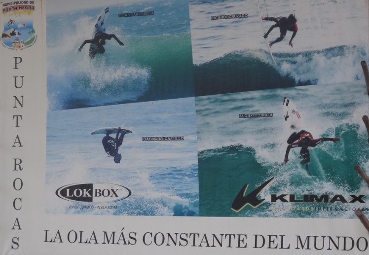 Punta Rocas - Quando não tem onda em lugar nenhum, aqui sempre tem um metrão bem servido 