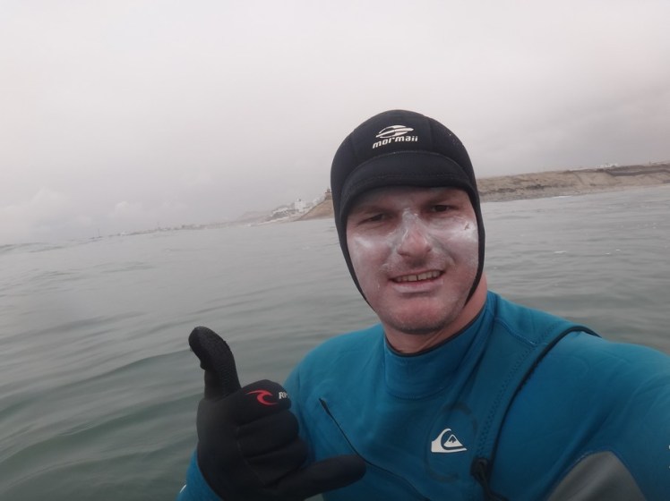 Tiburón Blanco en Punta Rocas!