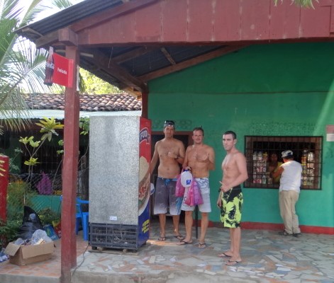 Supermercado na região de Popoyo