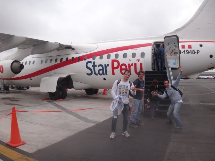 Vuelo de Lima para Talara