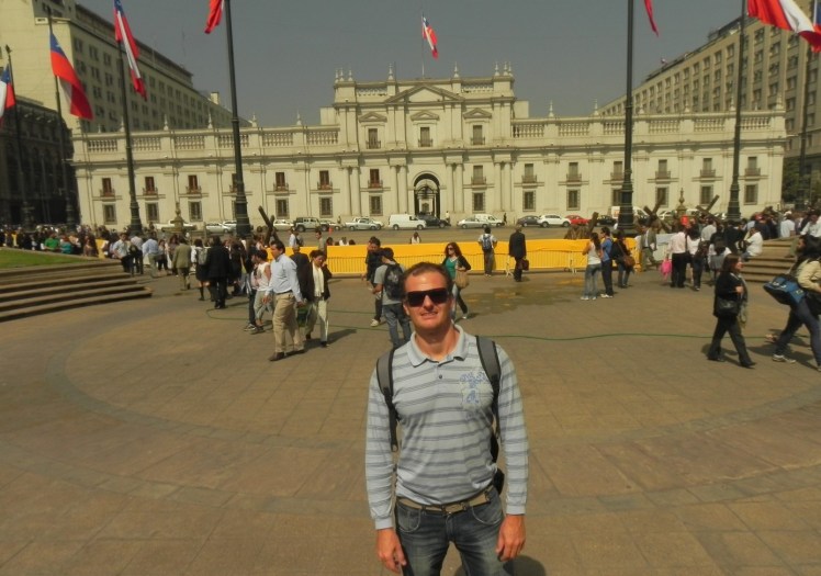 Palacio La Moneda, sede do governo federal