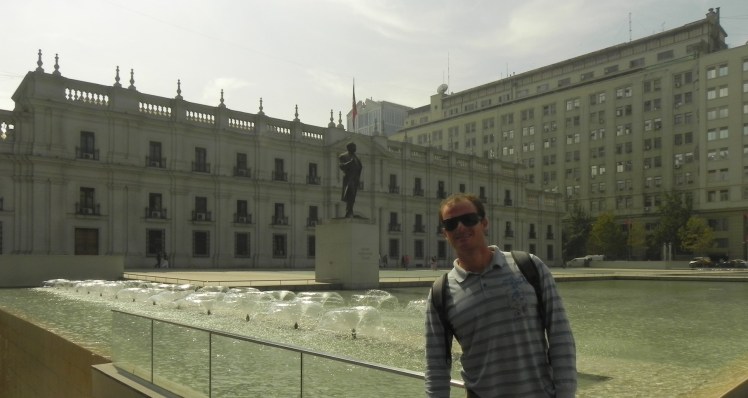 Palacio La Moneda - lado oposto