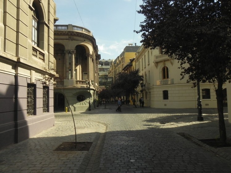 Barrio Paris-Londres, um pedaço da Europa no meio de Santiago