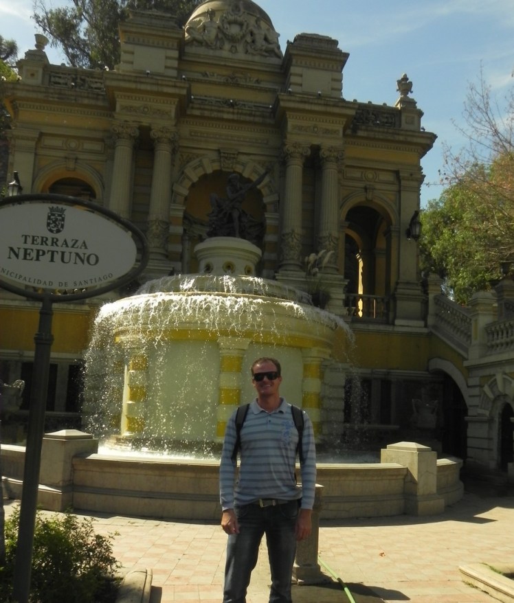 Cerro Santa Lucia - Fonte de Netuno