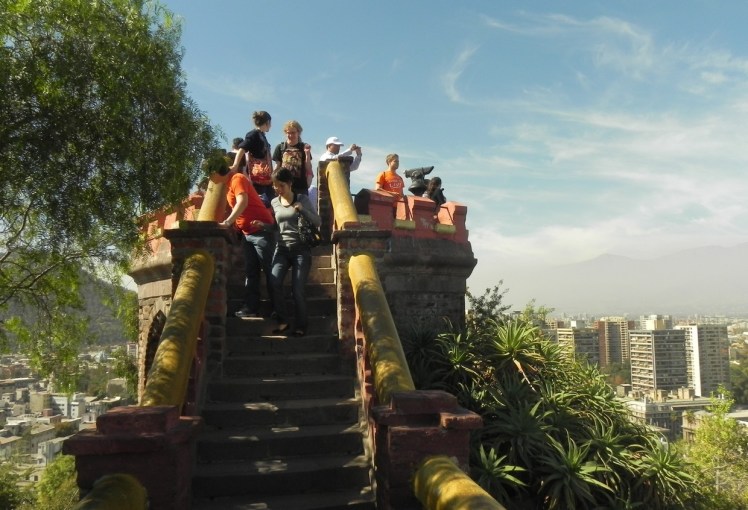 Cerro Santa Lucia - Topo do Castelo