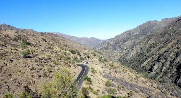 Visual da cordilheira