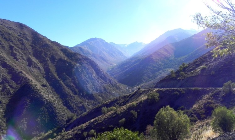 Visual da cordilheira