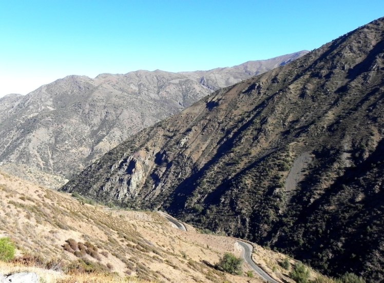 Visual da cordilheira