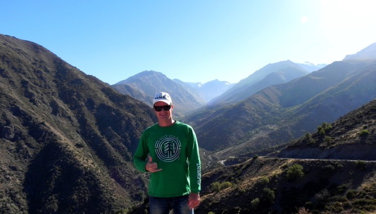 Visual da cordilheira