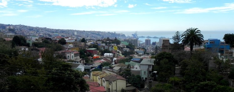 Terraza da La Sebastiana. Valparaiso
