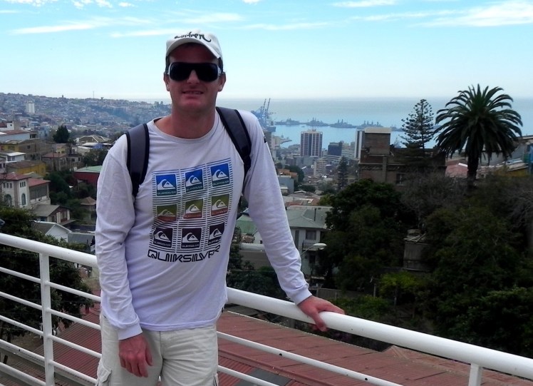 Terraza da La Sebastiana. Valparaiso