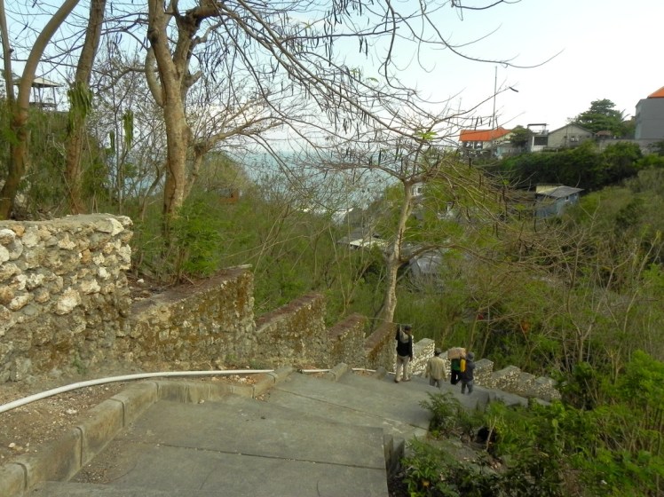 Descida para Uluwatu