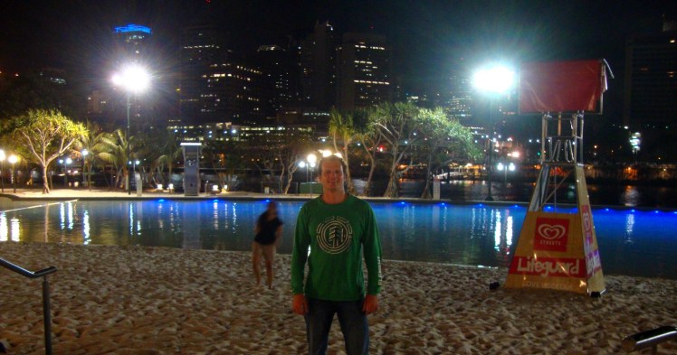 Southbank - Praia artificial em Brisbane