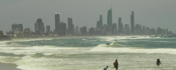 Surfers Paradise vista de Burleigh Heads
