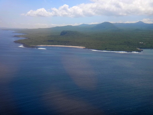 Chegando em San Cristobal