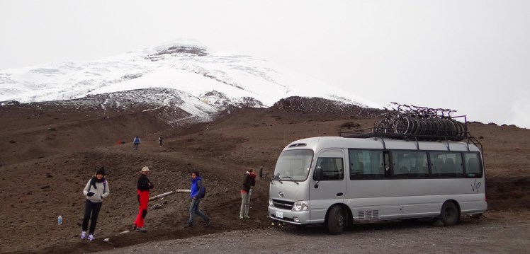 Parqueadero Vulcão Cotopaxi