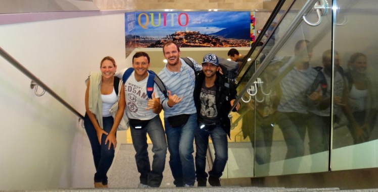 Desembarque em Quito