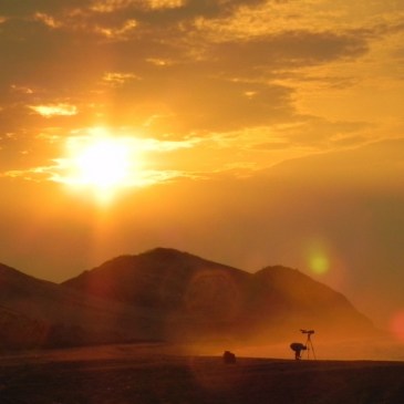 Nascer do sol em Punta Escondida