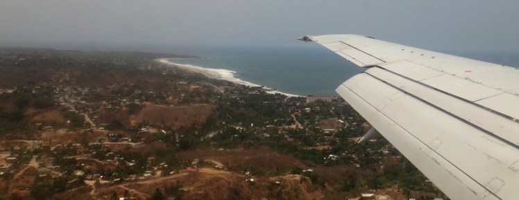 Chegando em Puerto Escondido