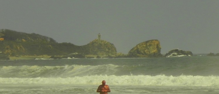 La Punta vista de Zicatela