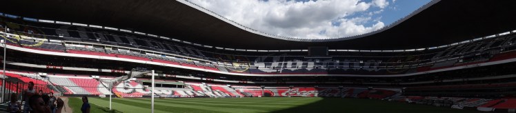 Panorâmica do Estádio Azteca